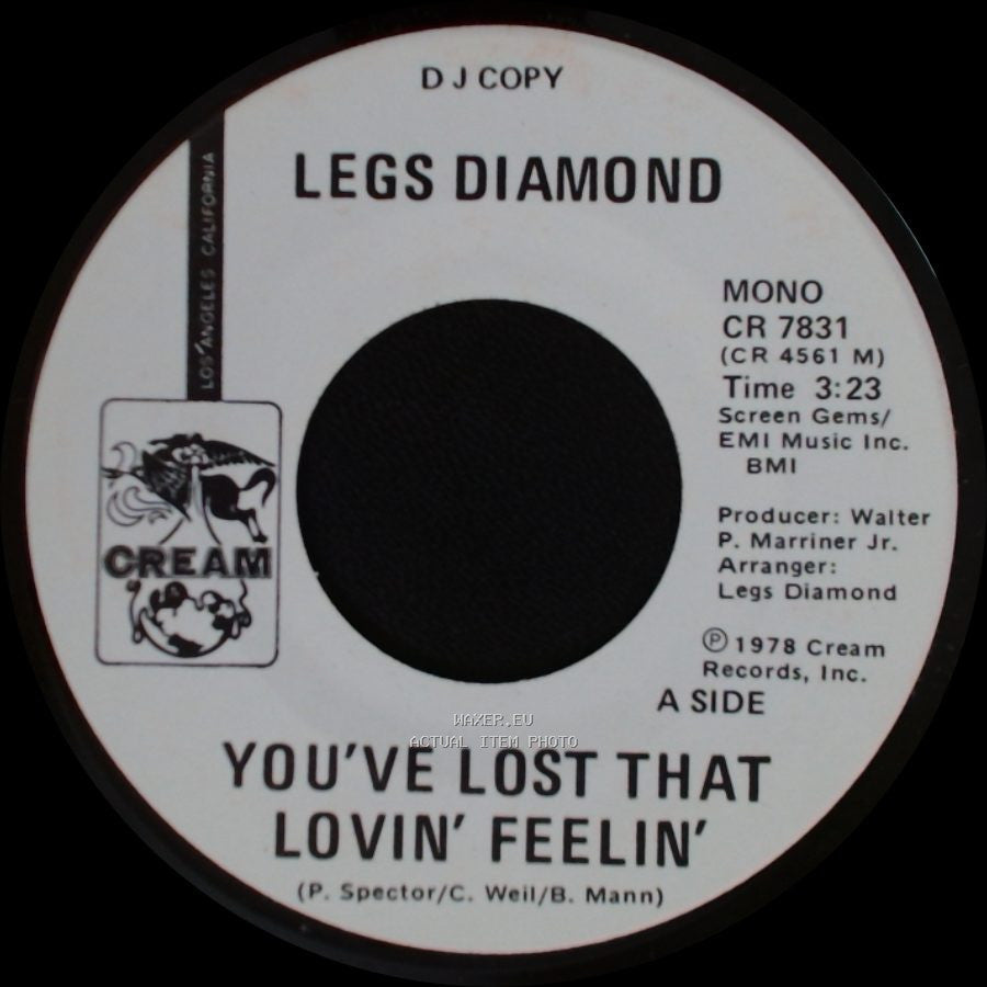 Legs Diamond - You've Lost That Lovin' Feelin' / You've Lost That Lovin' Feelin' side A