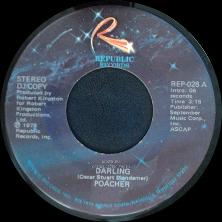 Poacher - Darling / Darling side B