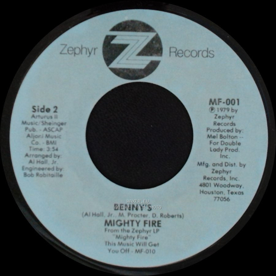 Mighty Fire - Country Freakin' / Benny's side B