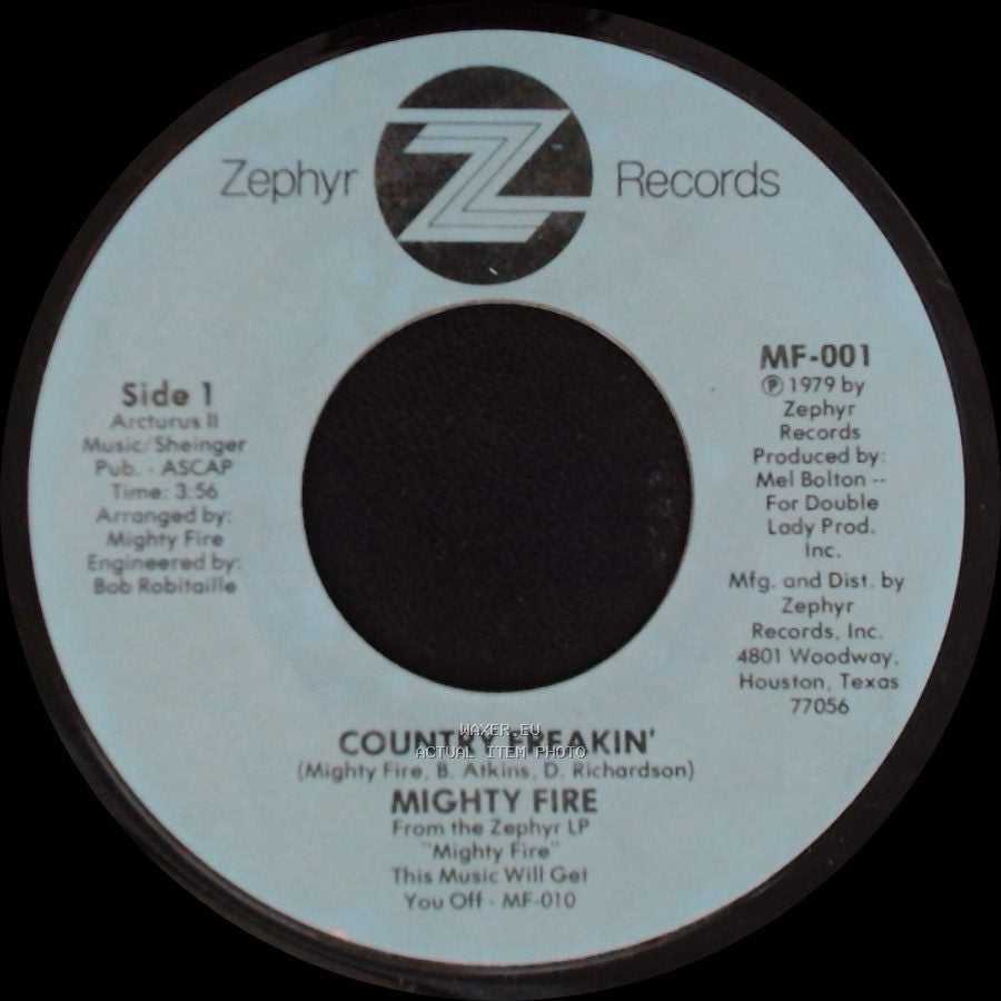 Mighty Fire - Country Freakin' / Benny's side A