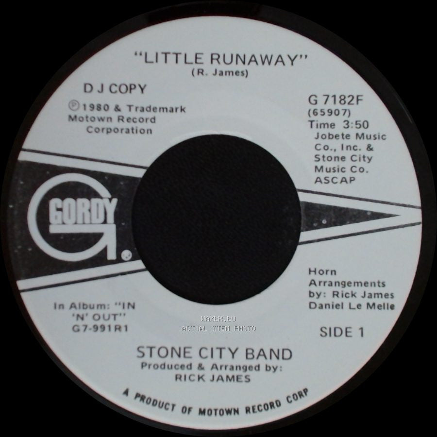 Stone City Band - Little Runaway / Little Runaway side A