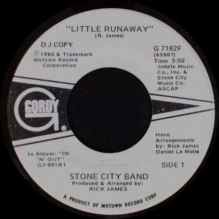 Stone City Band - Little Runaway / Little Runaway side B