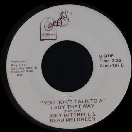 Joey Mitchell & Beau Melgreen - Luscious Lucy / If You've Got Ten Minutes To Fall In Love / "You Don't Talk To A" Lady That Way side B