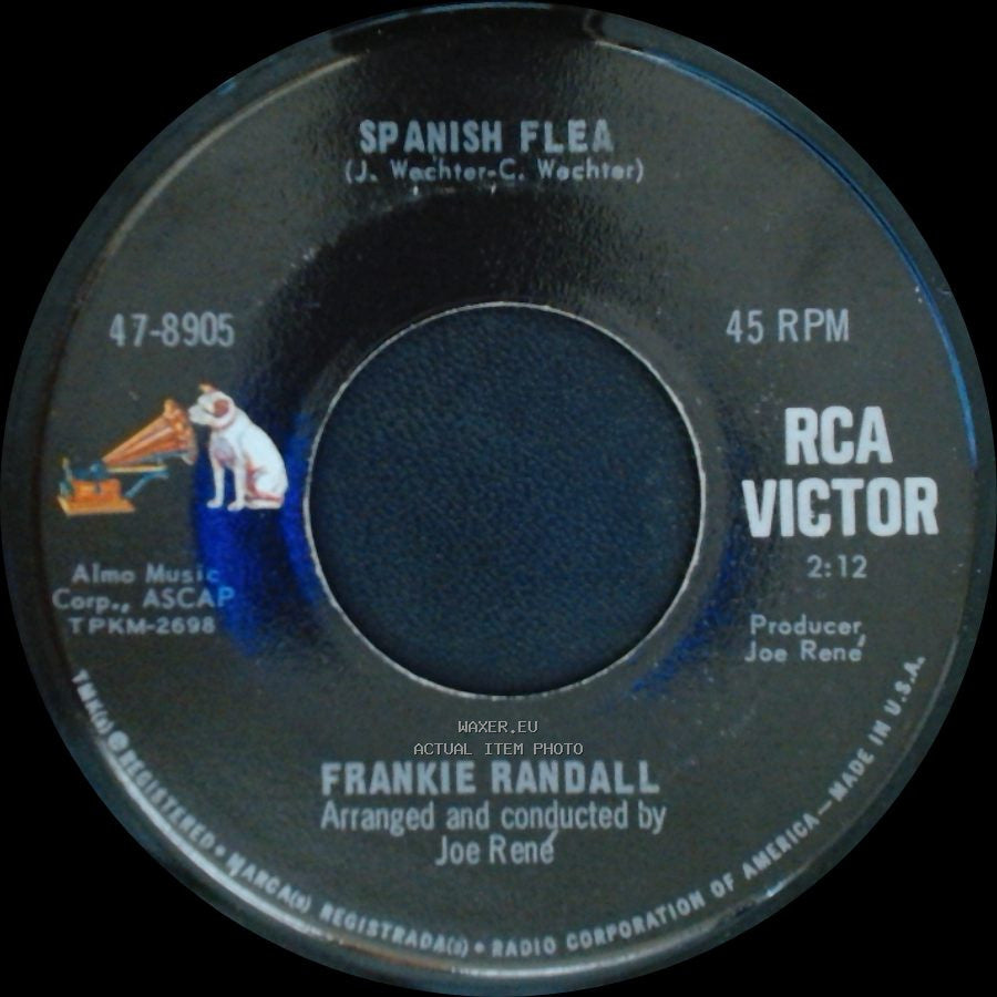 Frankie Randall - How Quickly They Forget / Spanish Flea side B