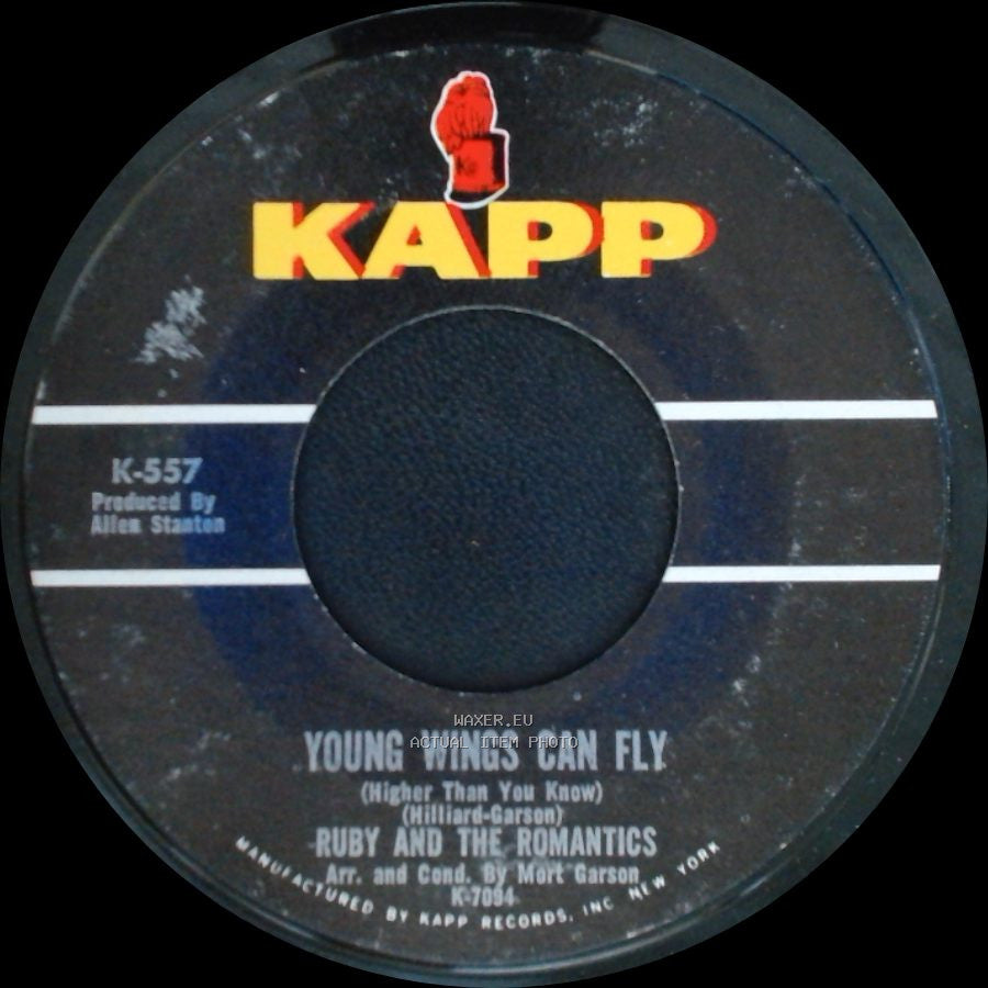 Ruby And The Romantics - Young Wings Can Fly / Day Dreaming side A