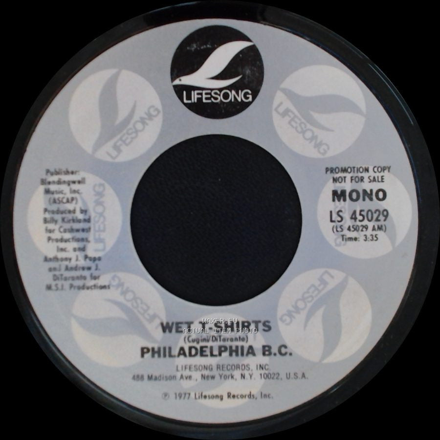 Philadelphia B.C. - Wet T-Shirts / Wet T-Shirts side A