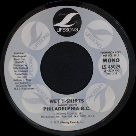 Philadelphia B.C. - Wet T-Shirts / Wet T-Shirts side A