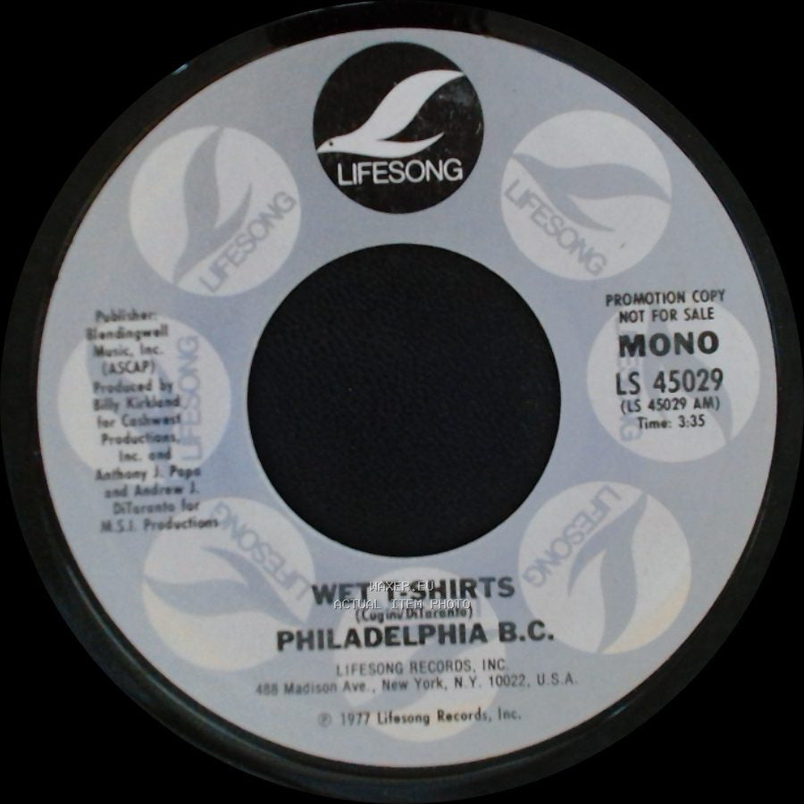 Philadelphia B.C. - Wet T-Shirts / Wet T-Shirts side A