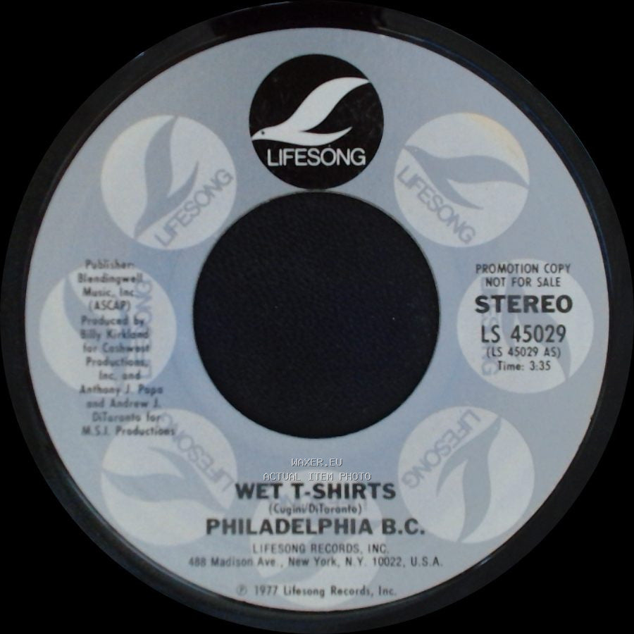 Philadelphia B.C. - Wet T-Shirts / Wet T-Shirts side B