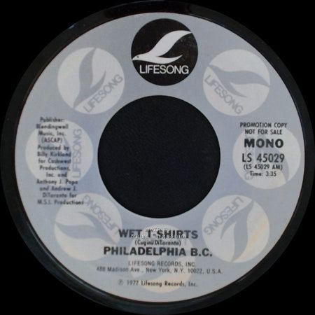 Philadelphia B.C. - Wet T-Shirts / Wet T-Shirts side A