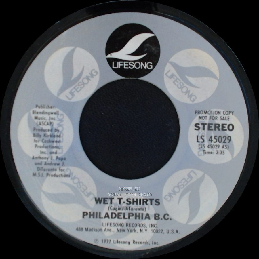 Philadelphia B.C. - Wet T-Shirts / Wet T-Shirts side B