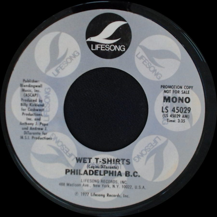Philadelphia B.C. - Wet T-Shirts / Wet T-Shirts side A
