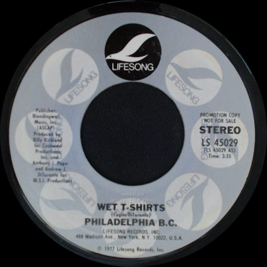 Philadelphia B.C. - Wet T-Shirts / Wet T-Shirts side B