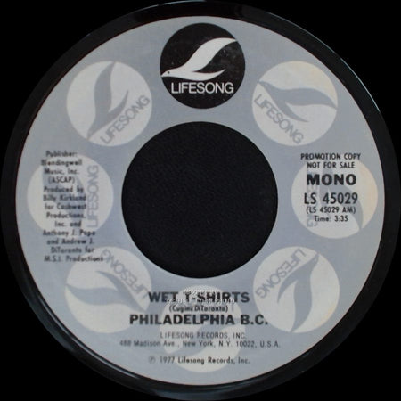 Philadelphia B.C. - Wet T-Shirts / Wet T-Shirts side A