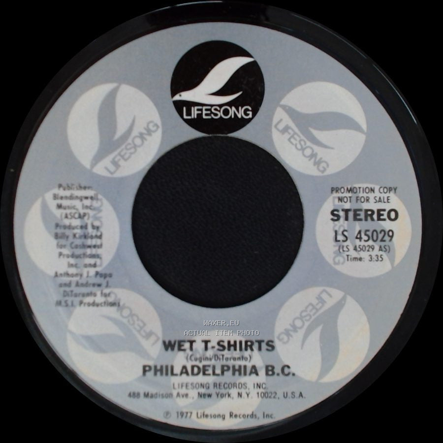 Philadelphia B.C. - Wet T-Shirts / Wet T-Shirts side B