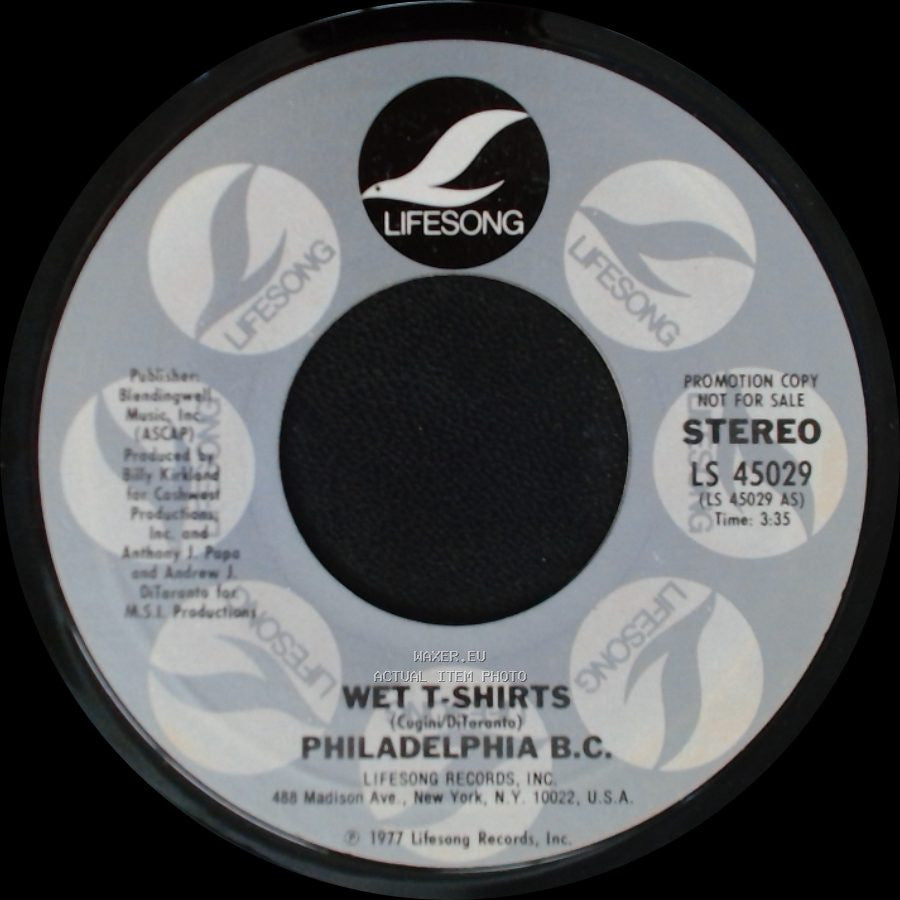 Philadelphia B.C. - Wet T-Shirts / Wet T-Shirts side B