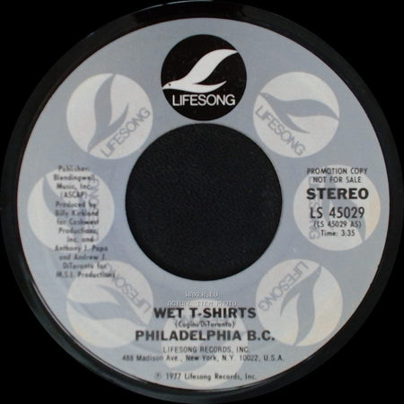 Philadelphia B.C. - Wet T-Shirts / Wet T-Shirts side B