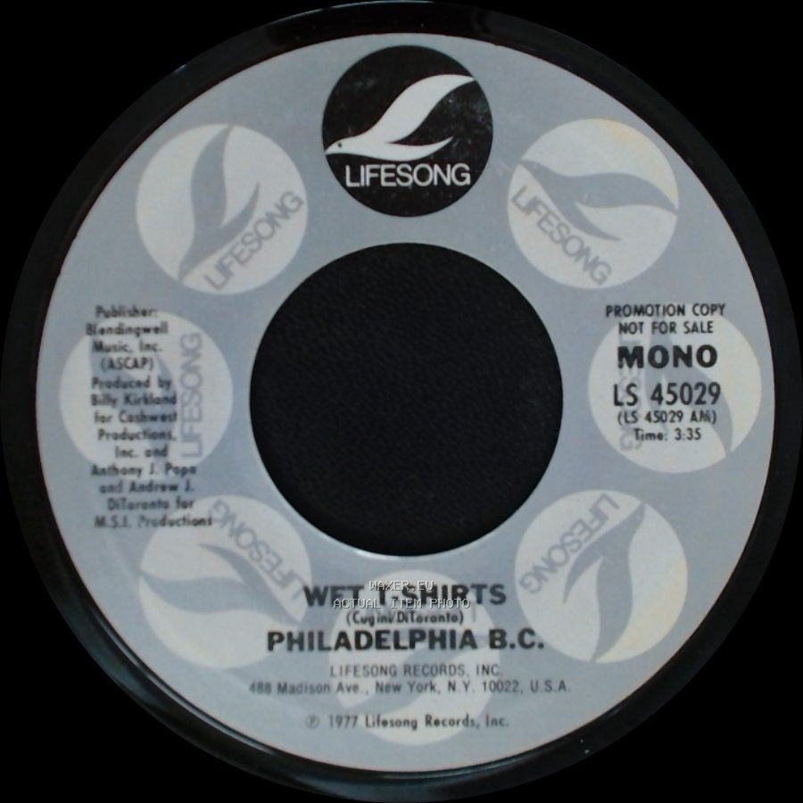 Philadelphia B.C. - Wet T-Shirts / Wet T-Shirts side A