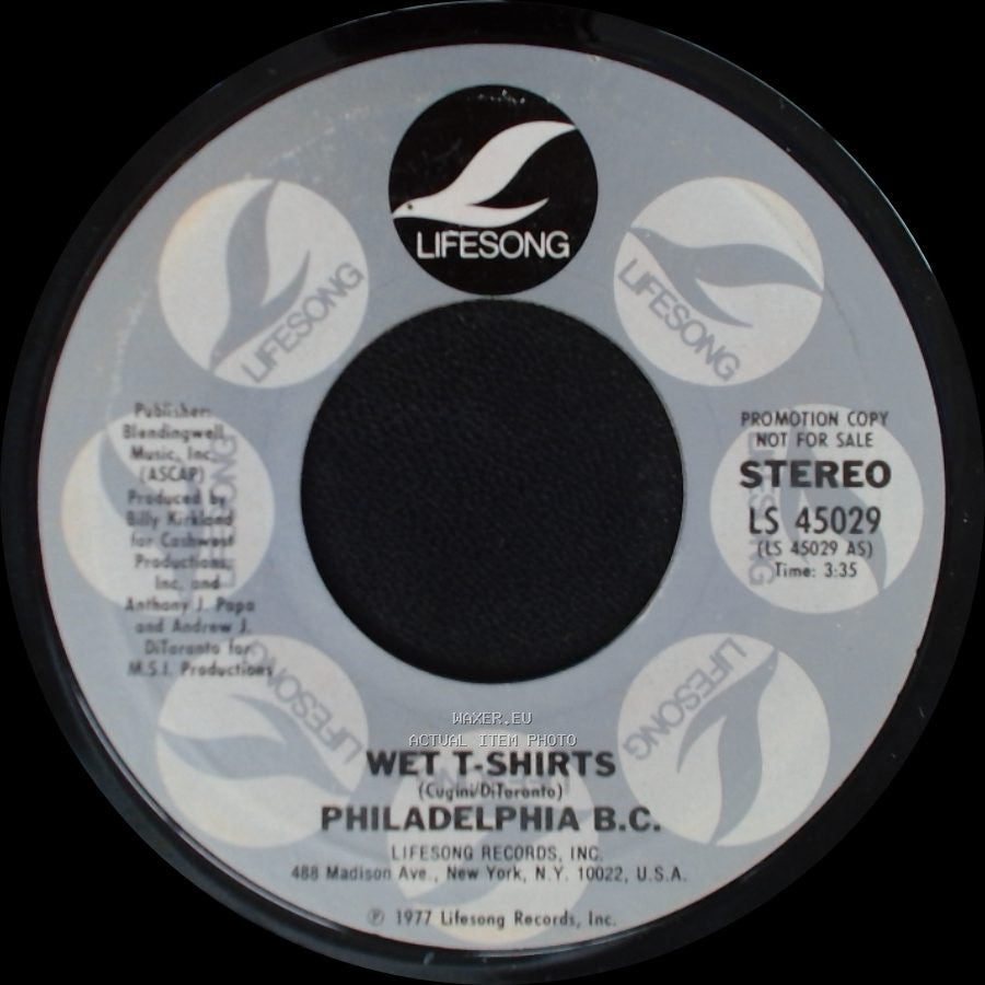 Philadelphia B.C. - Wet T-Shirts / Wet T-Shirts side A