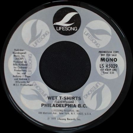 Philadelphia B.C. - Wet T-Shirts / Wet T-Shirts side B