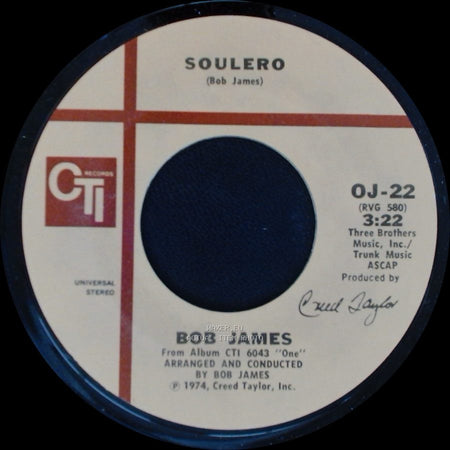 Bob James - In The Garden / Soulero side A