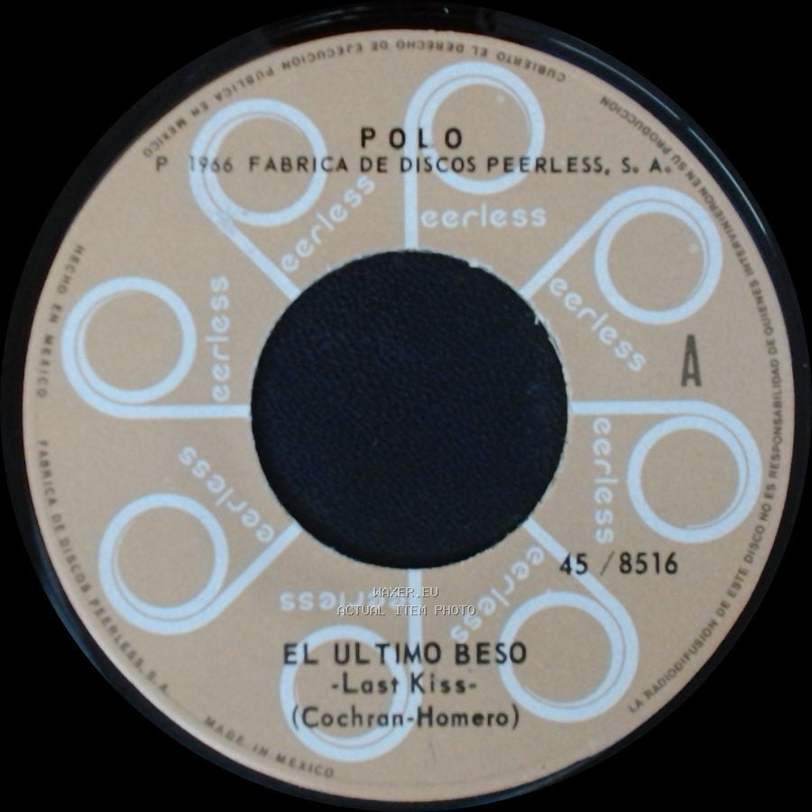 Polo - El Ultimo Beso -Last Kiss- / Ana - Anna (Alexander-Homero) side A
