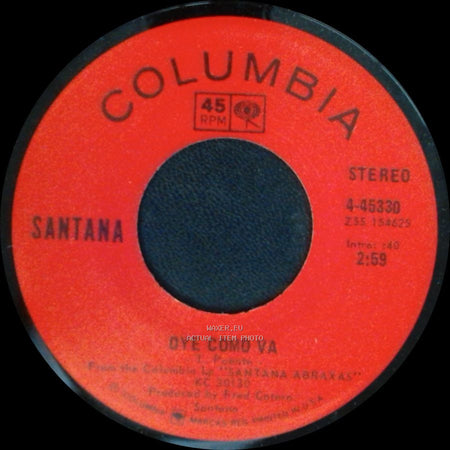 Santana - Oye Como Va / Samba Pa Ti side A