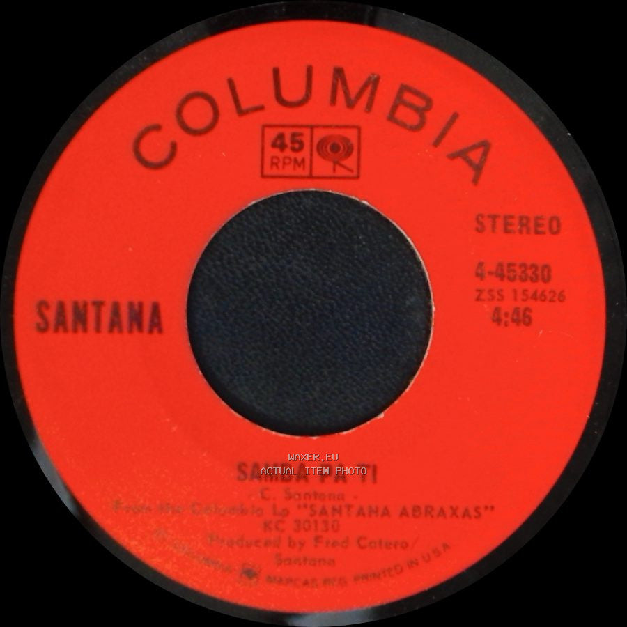 Santana - Oye Como Va / Samba Pa Ti side B