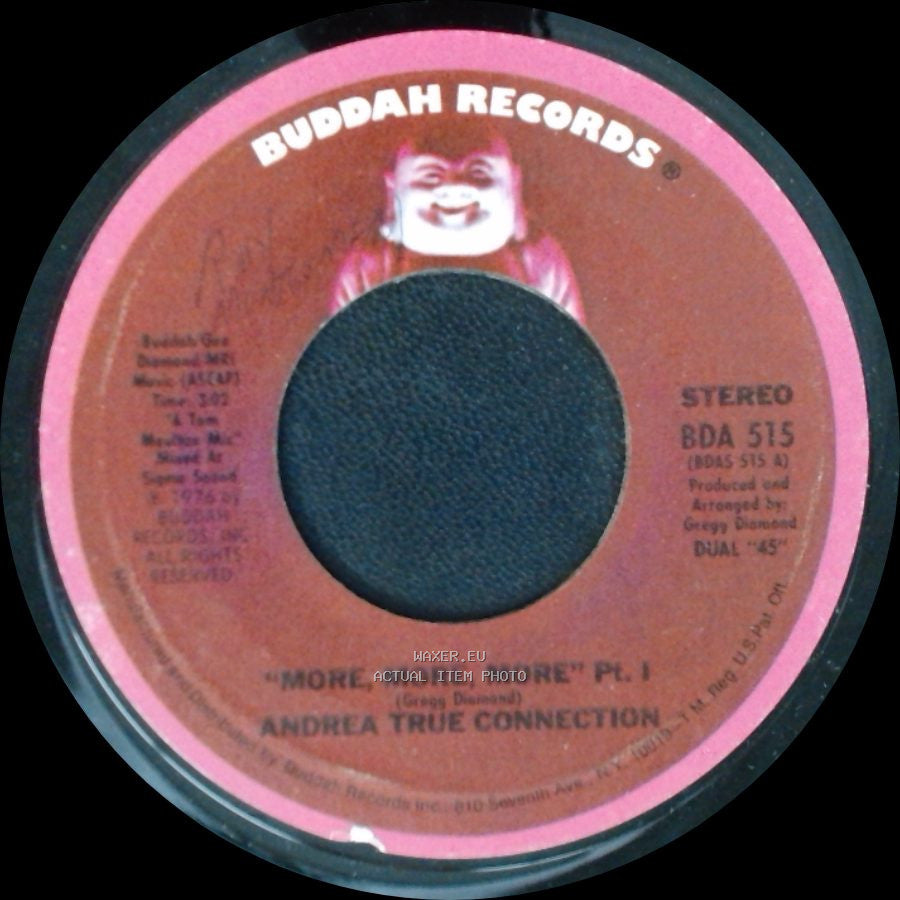 Andrea True Connection - "More, More, More" Pt. 1 / More, More, More Pl. Ii side A
