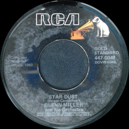 Glenn Miller And His Orchestra - Tuxedo Junction / Star Dust side B