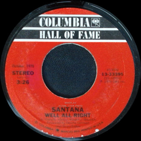 Santana - Stormy / Well All Right side B