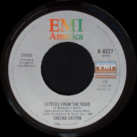 Sheena Easton - Strut / Letters From The Road side B