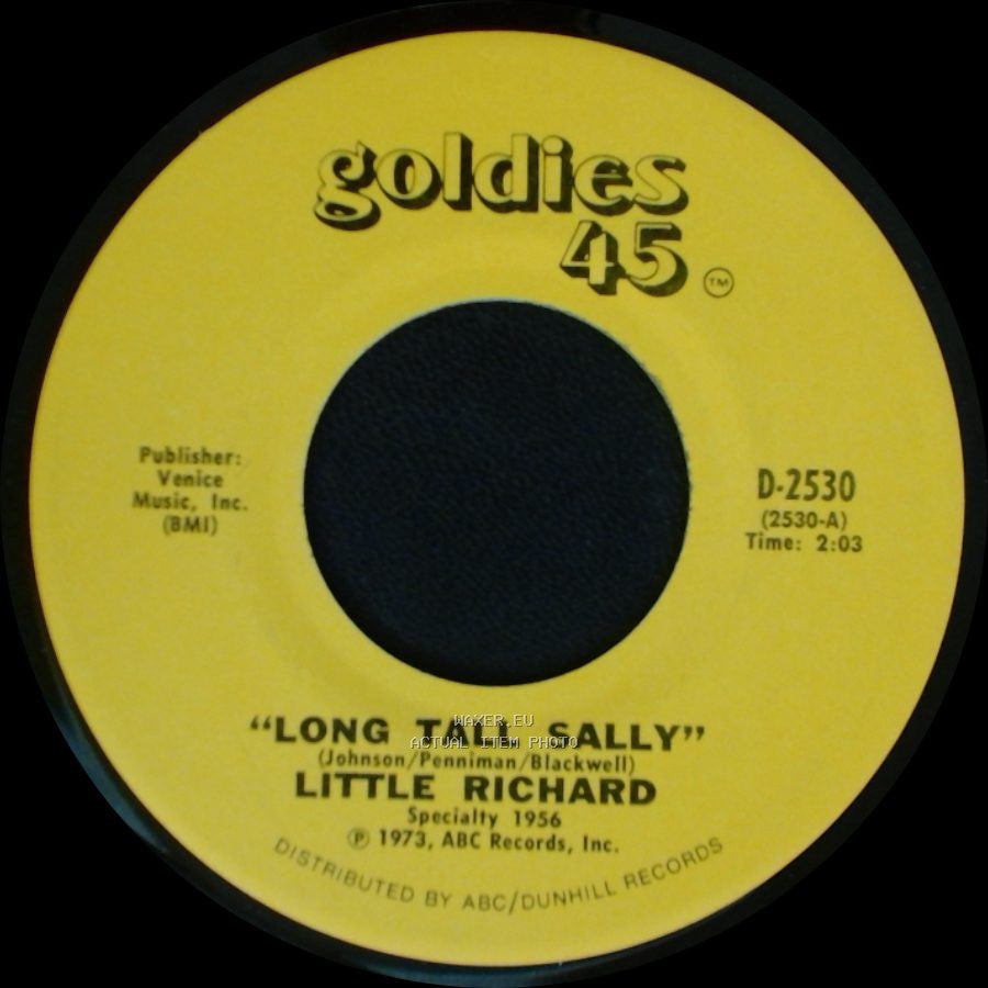 Little Richard - Long Tall Sally / Only You side A
