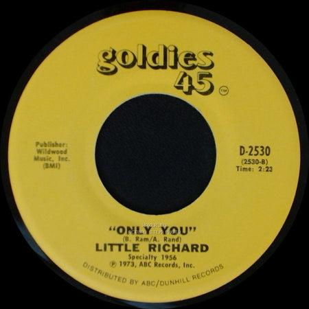 Little Richard - Long Tall Sally / Only You side B