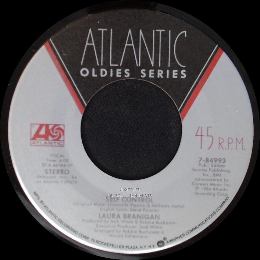 Laura Branigan - The Lucky One / Self Control side B