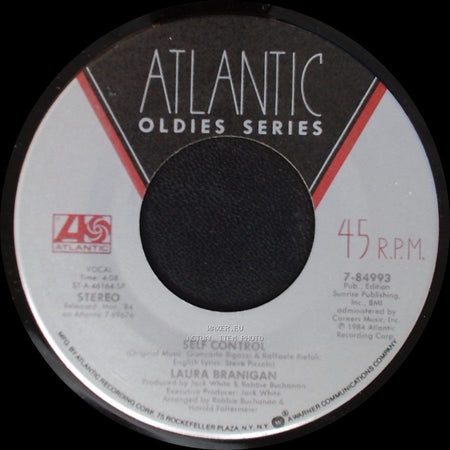 Laura Branigan - The Lucky One / Self Control side B