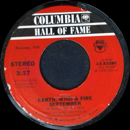 Earth, Wind & Fire With The Emotions / Earth, Wind & Fire - Boogie Wonderland / September side B