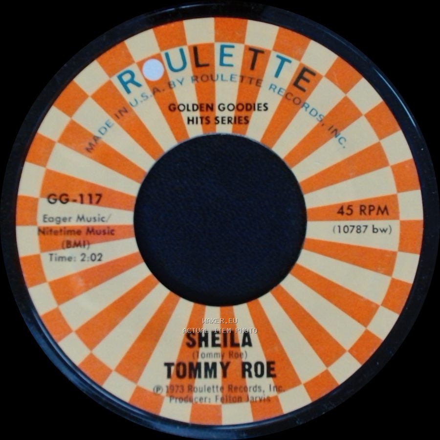 Tommy Roe - Sheila / Sweet Pea side A