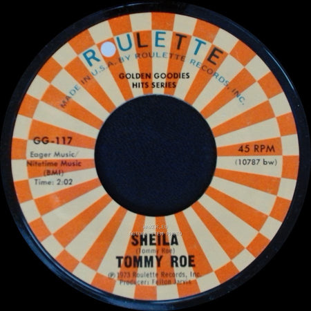 Tommy Roe - Sheila / Sweet Pea side A
