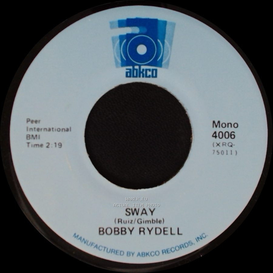 Bobby Rydell - Volare / Sway side B