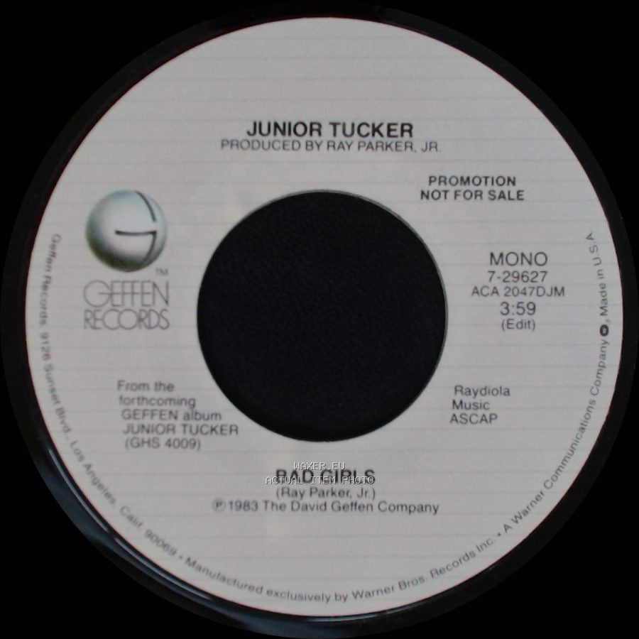Junior Tucker - Bad Girls / Bad Girls side B