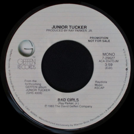 Junior Tucker - Bad Girls / Bad Girls side B