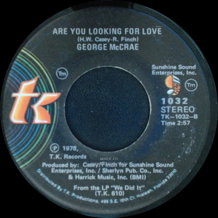 George Mccrae - Are You Looking For Love / Are You Looking For Love side B