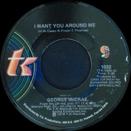 George Mccrae - Are You Looking For Love / Are You Looking For Love side B