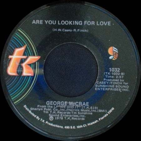 George Mccrae - Are You Looking For Love / Are You Looking For Love side A