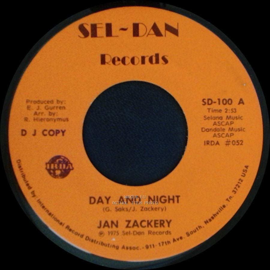 Jan Zackery - Day And Night / Day And Night side A