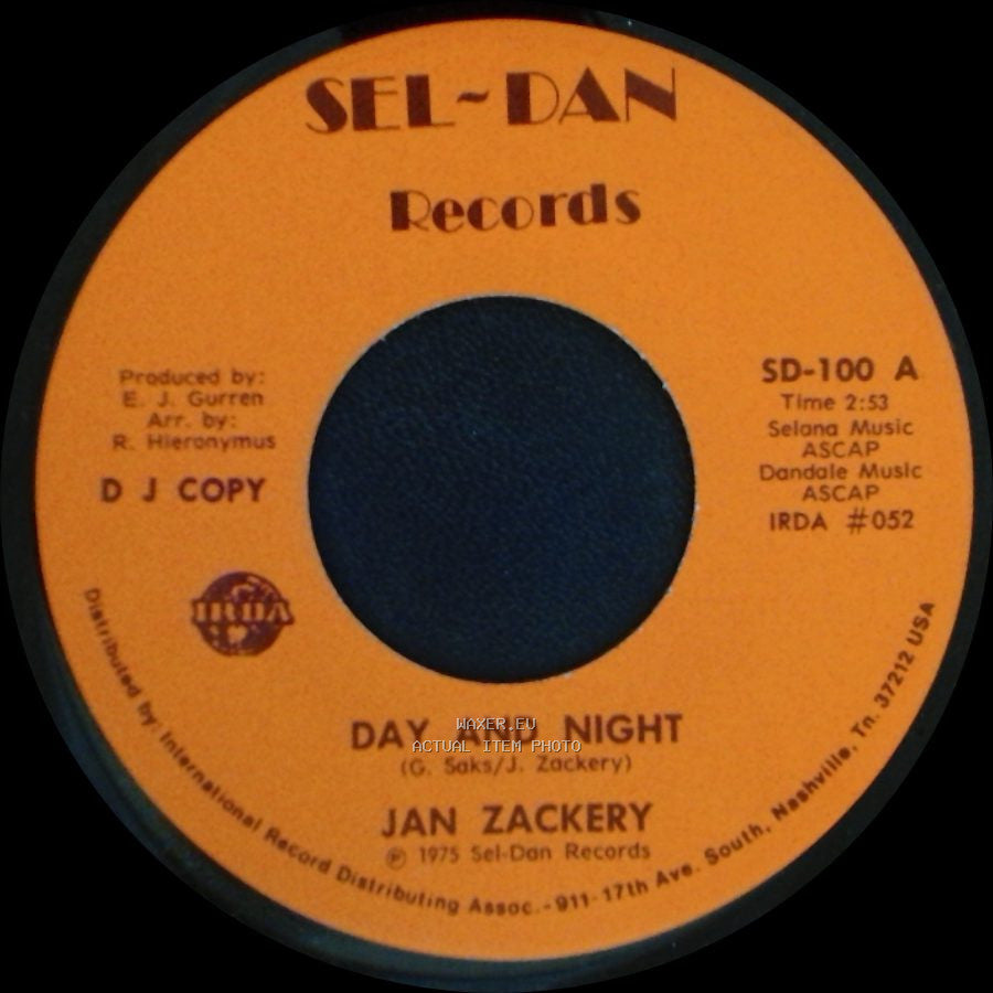 Jan Zackery - Day And Night / Day And Night side B