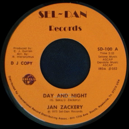 Jan Zackery - Day And Night / Day And Night side A