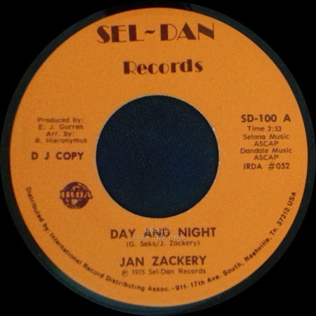 Jan Zackery - Day And Night / Day And Night side B