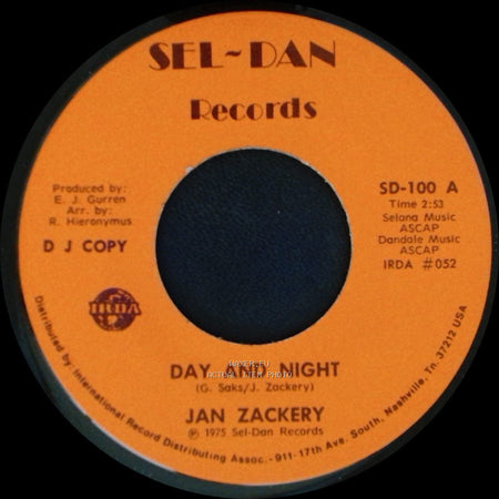 Jan Zackery - Day And Night / Day And Night side A